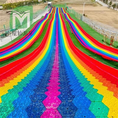 Hexagonal Corner Rainbow Slide utan rull